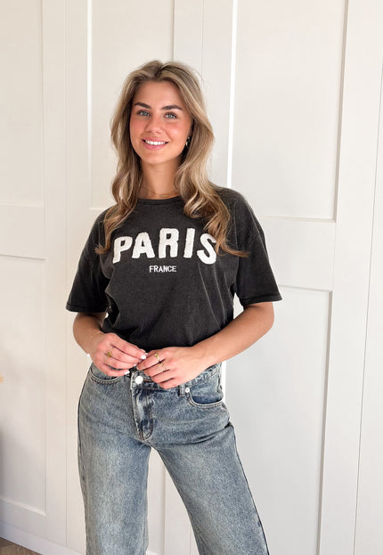Famous Online Store T-shirt Paris grijs