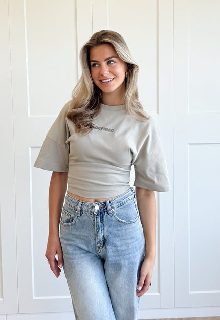 Famous Online Store T-shirt Redefined kaki