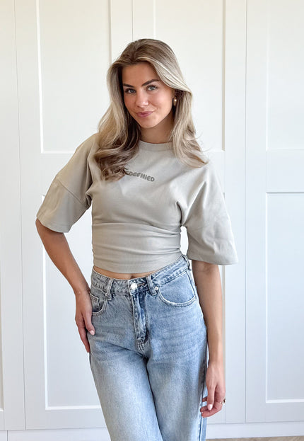Famous Online Store T-shirt Redefined kaki