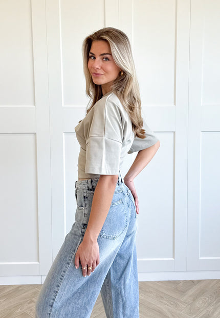 Famous Online Store T-shirt Redefined kaki
