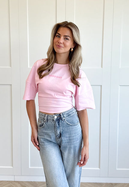 Famous Online Store T-shirt Redefined roze