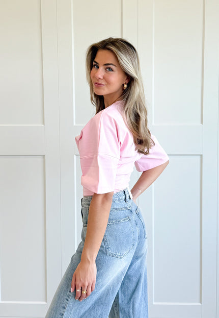 Famous Online Store T-shirt Redefined roze