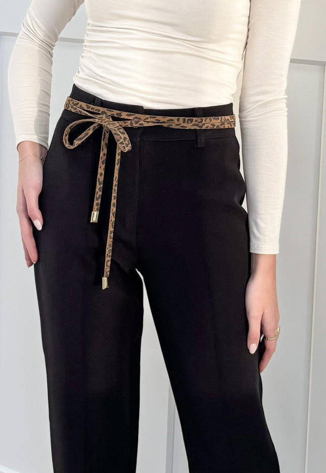 Famous Online Store Taille knoopriem leopard