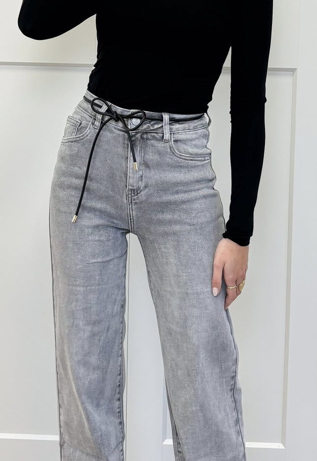 Famous Online Store Taille knoopriem zwart