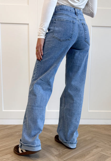 Famous Online Store Tall jeans Kay blauw