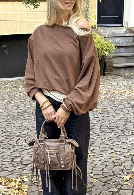 Famous Online Store Tas Kimmie taupe