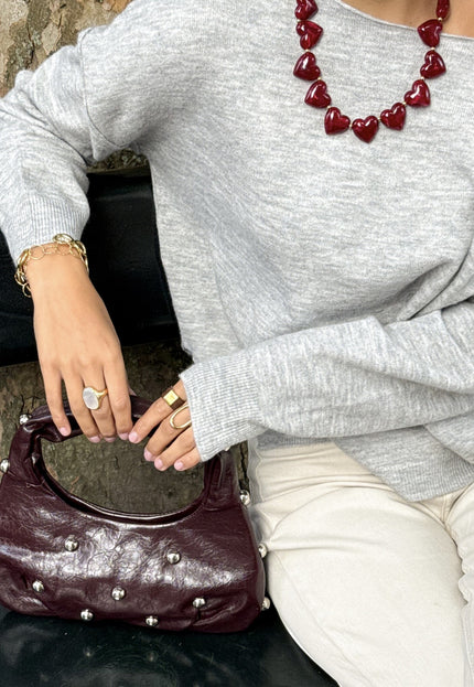 Famous Online Store Tasje Studded Charm