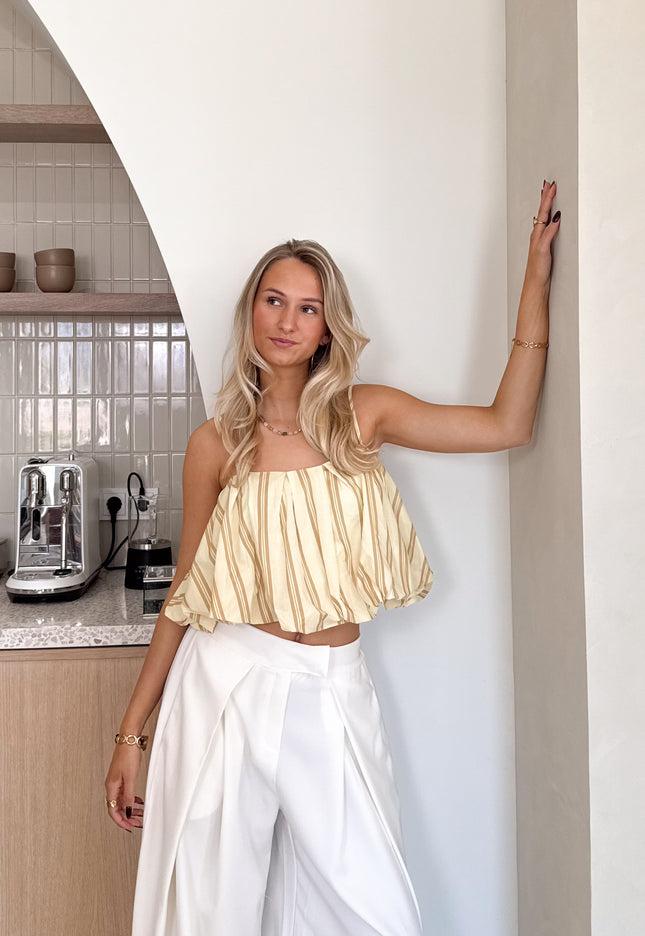 Famous Online Store Taylor top butter yellow