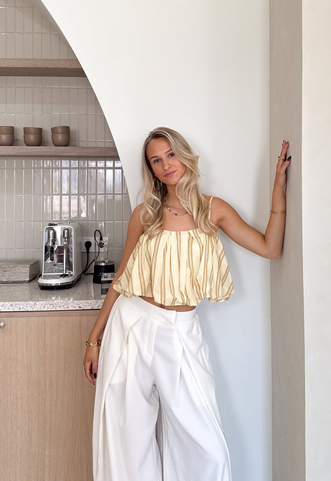 Famous Online Store Taylor top butter yellow