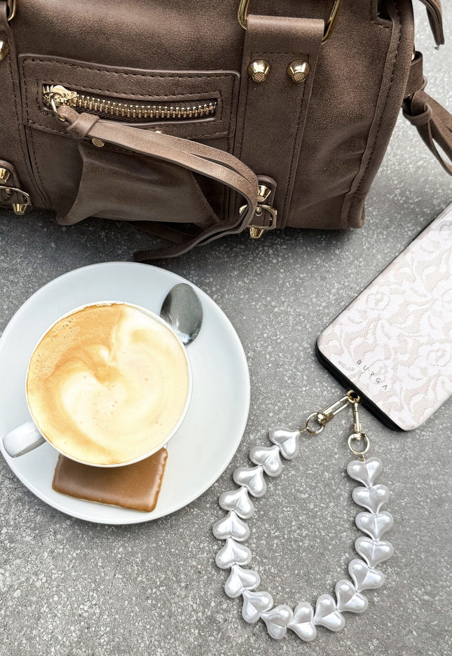 Famous Online Store Telefoonkoord parel heart