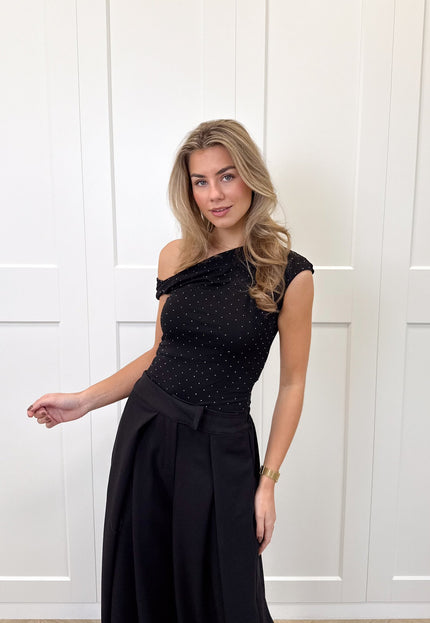 Famous Online Store Top Juline zwart