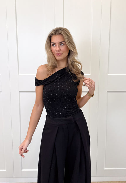 Famous Online Store Top Juline zwart