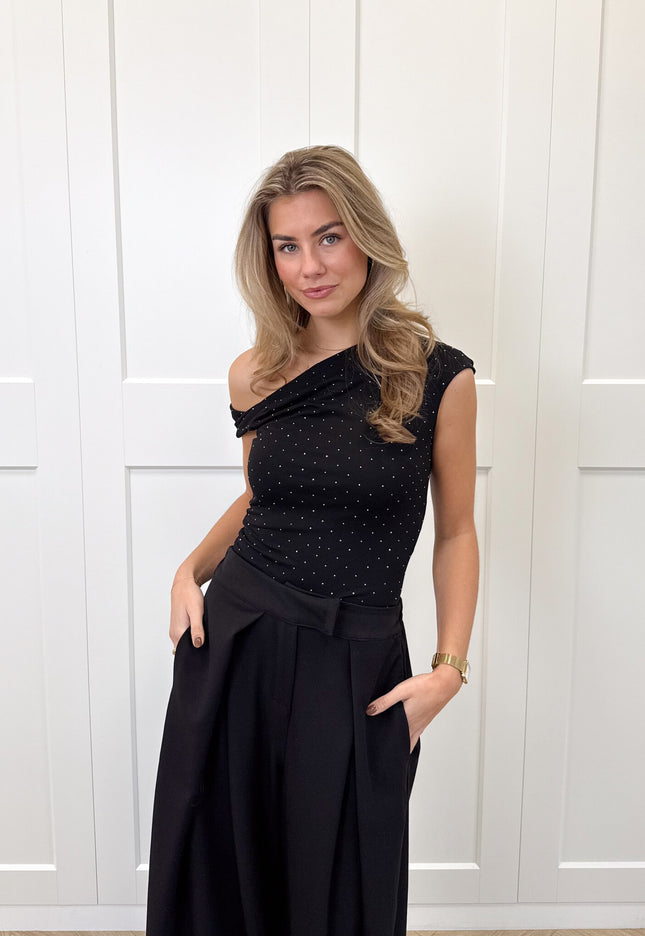 Famous Online Store Top Juline zwart