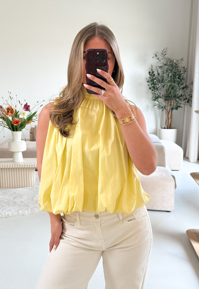 Famous Online Store Top Juultje butter yellow