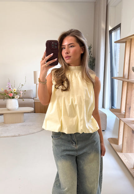 Famous Online Store Top Juultje butter yellow