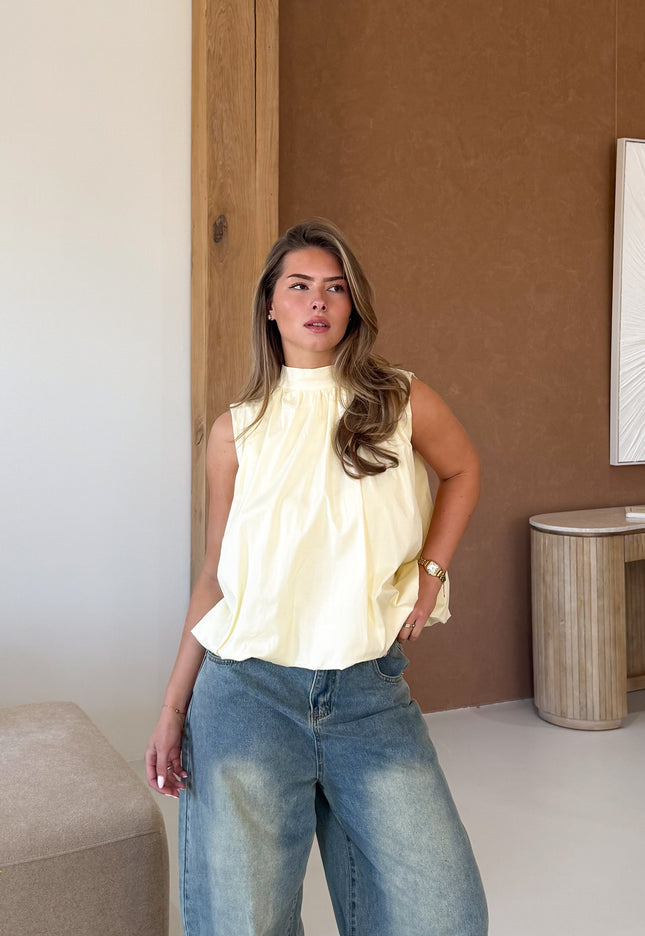 Famous Online Store Top Juultje butter yellow