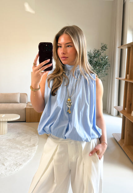 Famous Online Store Top Juultje lichtblauw