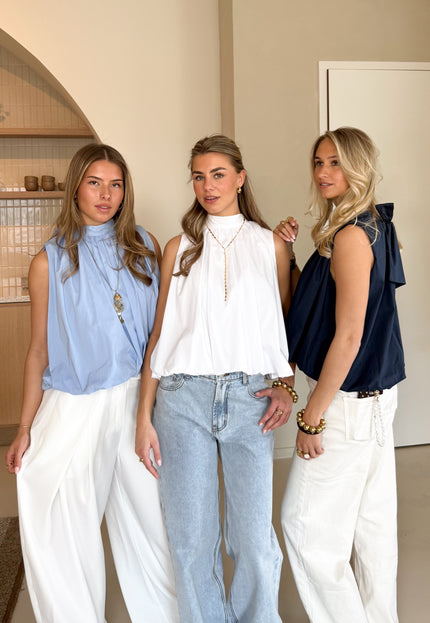 Famous Online Store Top Juultje lichtblauw