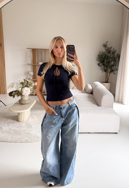 Famous Online Store Top Linde navy