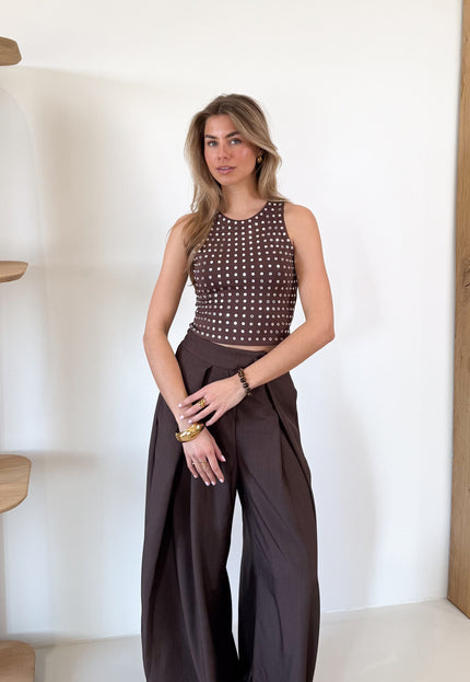 Famous Online Store Top Liv bruin studs