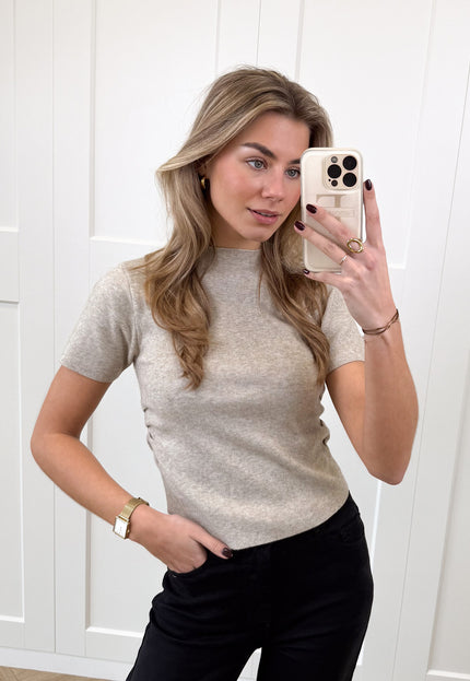 Famous Online Store Top Lou taupe