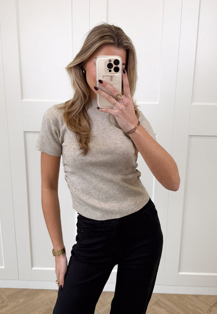 Famous Online Store Top Lou taupe