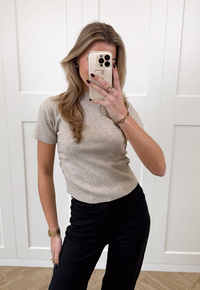 Famous Online Store Top Lou taupe