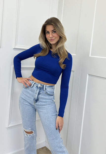 Famous Online Store Top Marije electric blauw