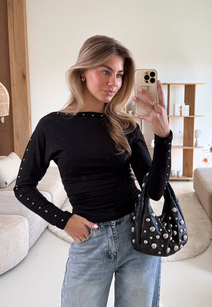 Famous Online Store Top Molly zwart studs