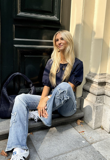 Famous Online Store Top Nina navy