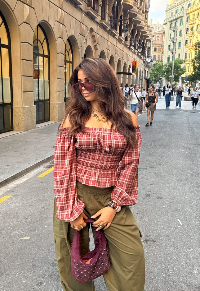 Famous Online Store Top off shoulder Joa rood