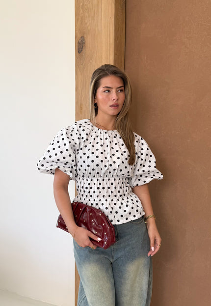 Famous Online Store Top polkadots wit
