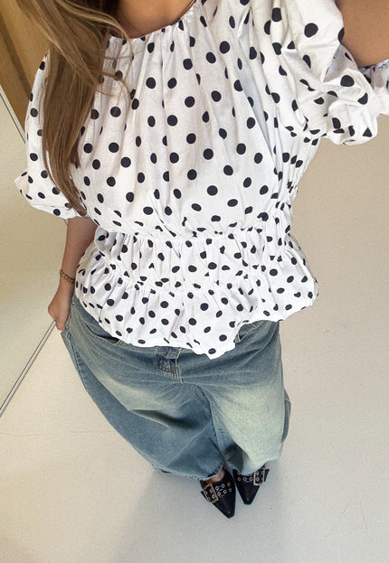 Famous Online Store Top polkadots wit