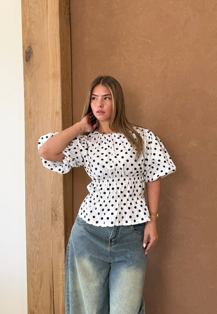 Famous Online Store Top polkadots wit