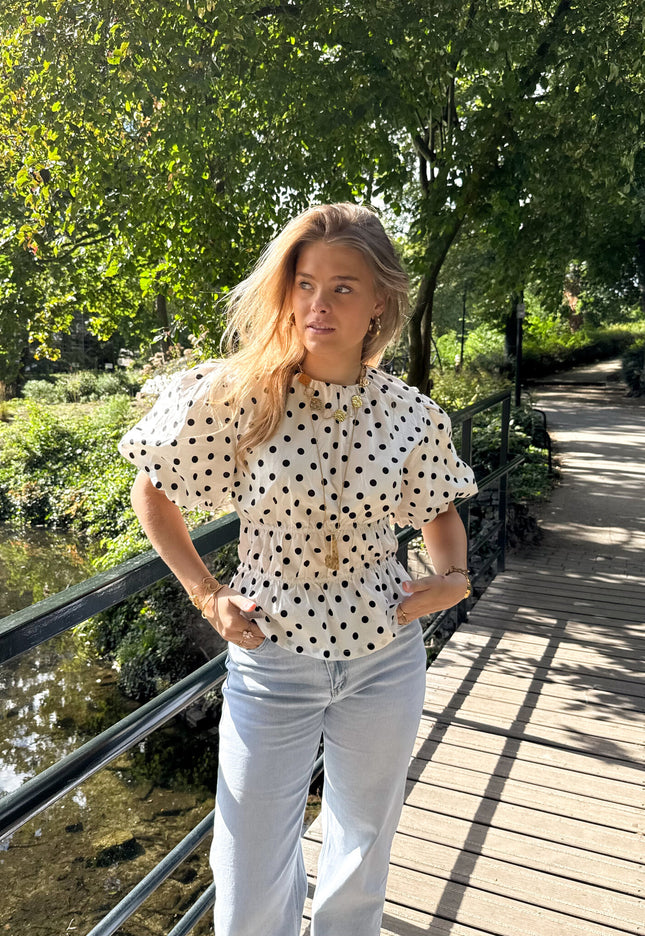 Famous Online Store Top polkadots wit