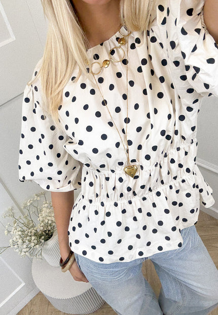 Famous Online Store Top polkadots wit