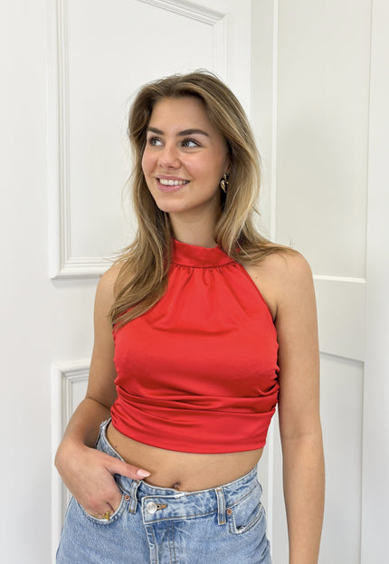 Famous Online Store Top Scarlet rood