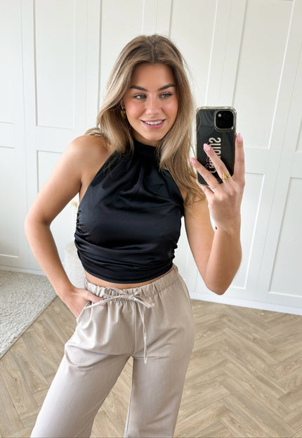 Famous Online Store Top Scarlet zwart