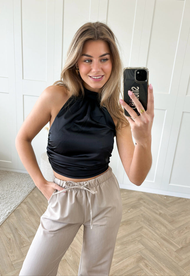 Famous Online Store Top Scarlet zwart