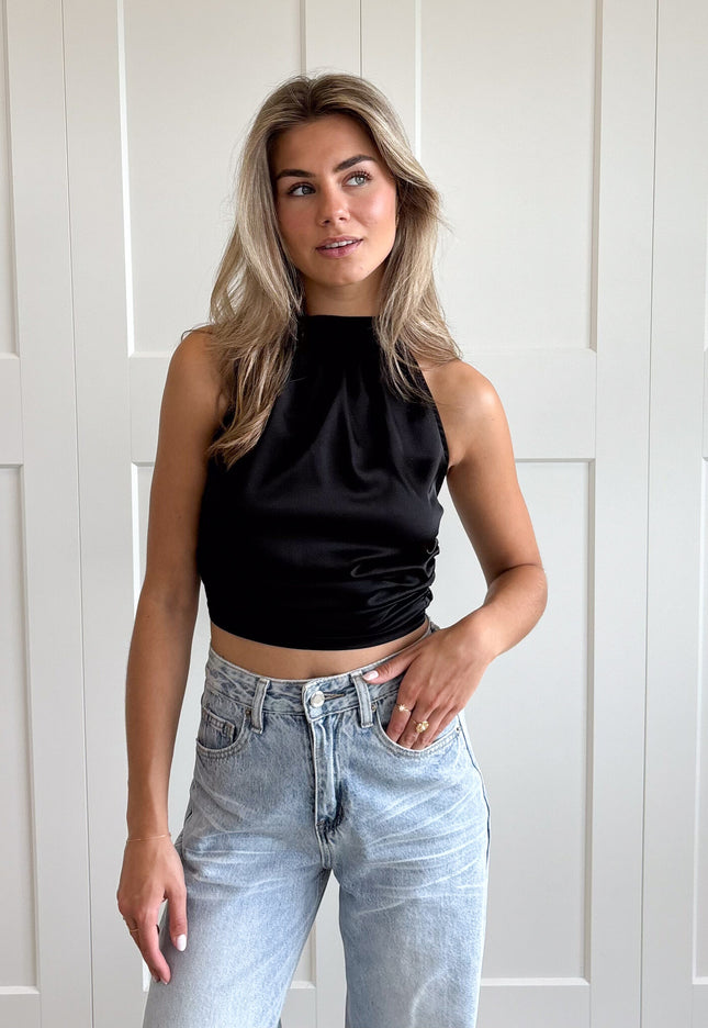 Famous Online Store Top Scarlet zwart