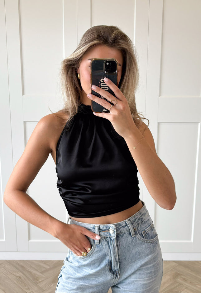Famous Online Store Top Scarlet zwart