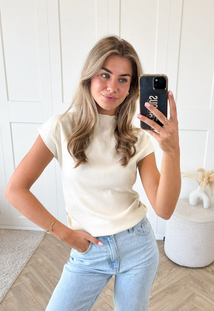 Famous Online Store Top Sylvie beige