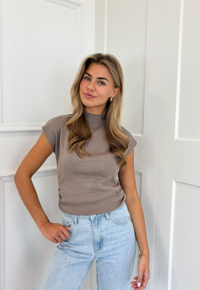 Famous Online Store Top Sylvie taupe