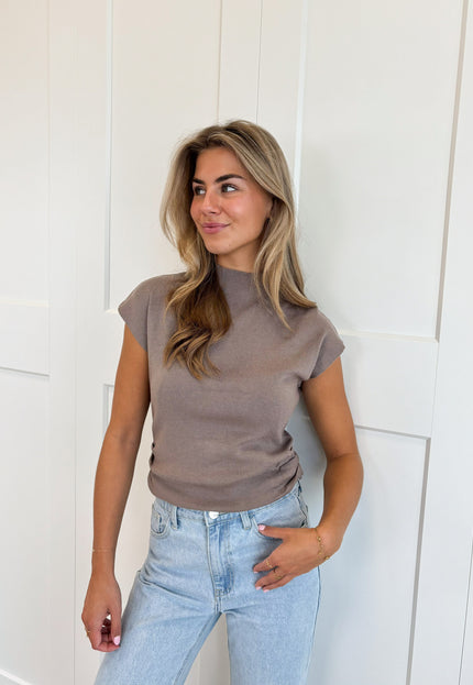 Famous Online Store Top Sylvie taupe