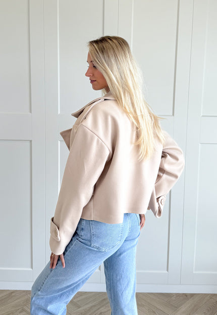 Famous Online Store Trenchcoat jas Elena beige