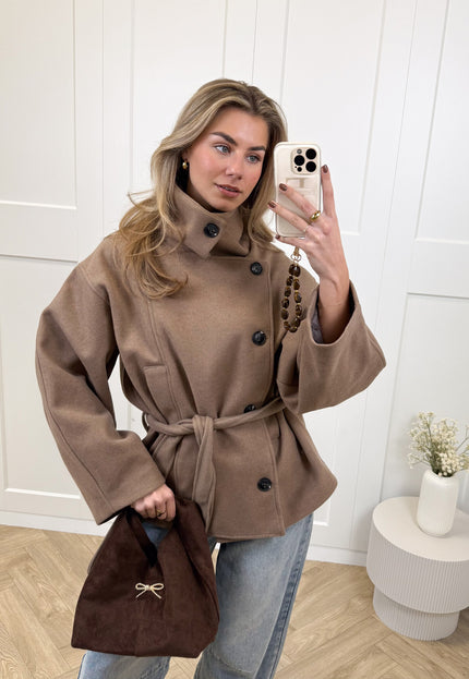 Famous Online Store Trenchcoat Leonie camel
