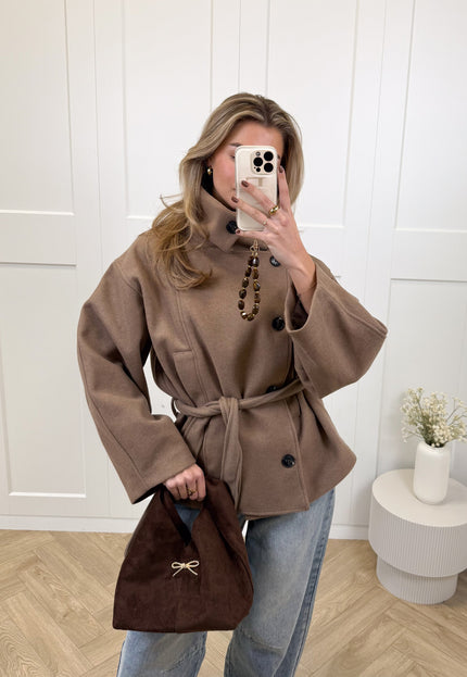 Famous Online Store Trenchcoat Leonie camel