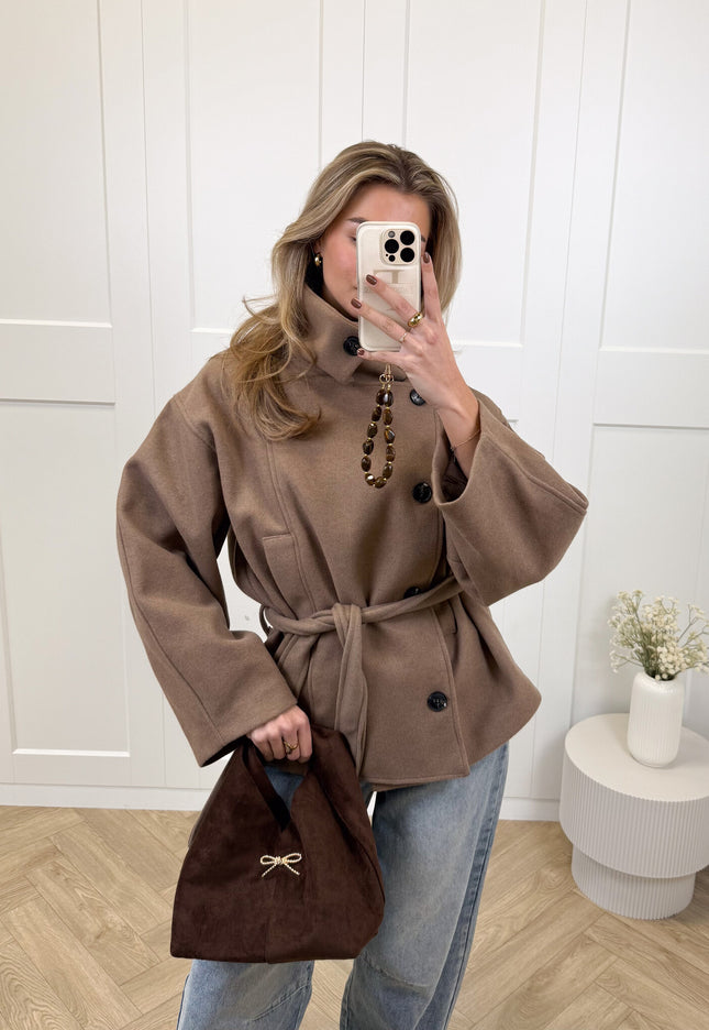 Famous Online Store Trenchcoat Leonie camel