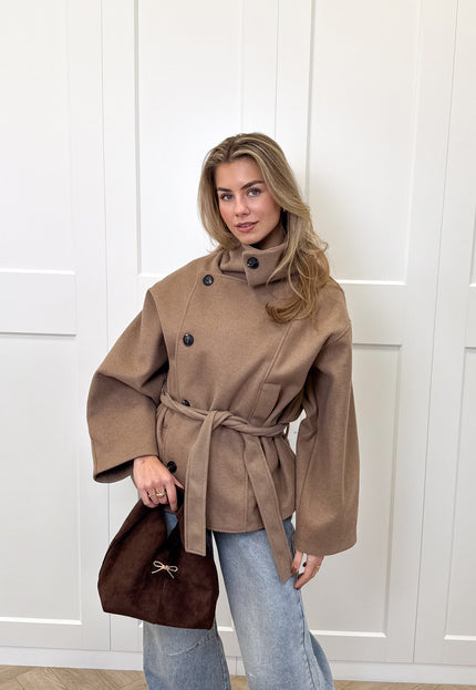 Famous Online Store Trenchcoat Leonie camel