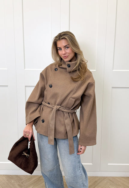 Famous Online Store Trenchcoat Leonie camel